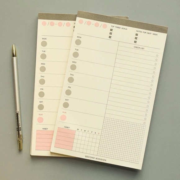 SHEIN Other - Weekly Schedule Book